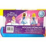 Princess Cinderella Hooded Poncho Towel for Bath Beach Pool