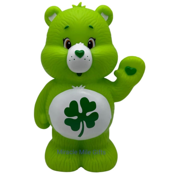 Care Bear Good Luck Figural PVC Coin Piggy Bank 9.5 Inches