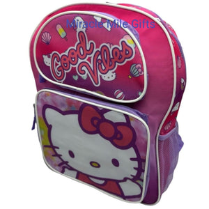 Hello Kitty Good Vibes 16" Large School Backpack