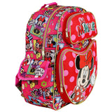 Minnie Mouse 16" Large School Backpack Comic Book Red