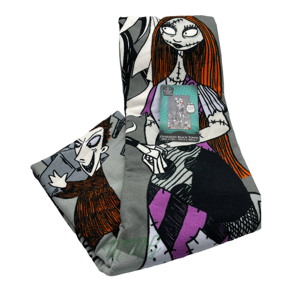 The Nightmare Before Christmas Graveyard March OVERSIZED Beach Towel 40