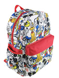 Mickey and Friends 16 inch All Over Print Deluxe Backpack With Laptop Compartment