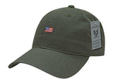 Rapid Dominance Small USA Flag Relaxed Graphic Cap, Dark Grey - Miracle Mile Gifts