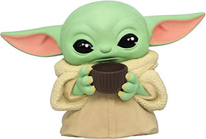Star Wars The Child Grogu Holding Mug PVC Bank