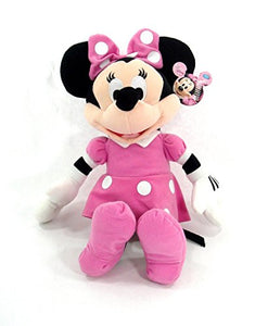 Disney Mickey Mouse Clubhouse - Minnie Mouse 15" Inch Plush w/ Pink Dress and Bow