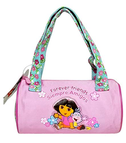 Dora the Explorer Hand Bag Purse Forever Friends Pink Flower