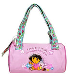Dora the Explorer Hand Bag Purse Forever Friends Pink Flower