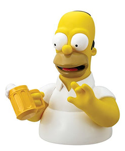The Simpsons Homer with Mug Bust Bank Action Figure Multi-colored, 4"