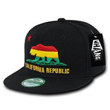WHANG California Republic Snapback Cap Hat - Miracle Mile Gifts