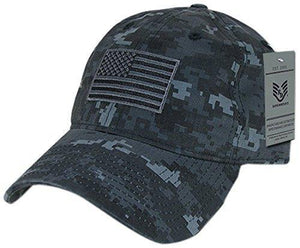 Rapid Dominance Relaxed Graphic Cap with Tonal Flag, Midnight Universal - Miracle Mile Gifts