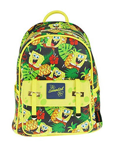 SpongeBob Squarepants 11" Faux Leather Mini Backpack - A21036