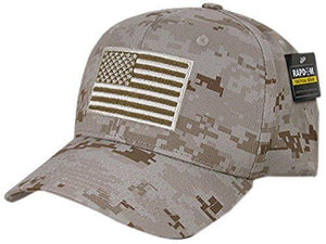 Rapiddominance T76-USA-DES Embroidered Operator Cap, USA, Des, Desert Digital - Miracle Mile Gifts