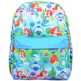 Disney The Little Mermaid Large 16" All Print Backpack - Miracle Mile Gifts