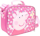 Peppa Pig Insulated Lunch Box Bag Flower Power