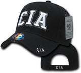 Rapid Dominance CIA Deluxe Law Enforcement Cap, Black - Miracle Mile Gifts
