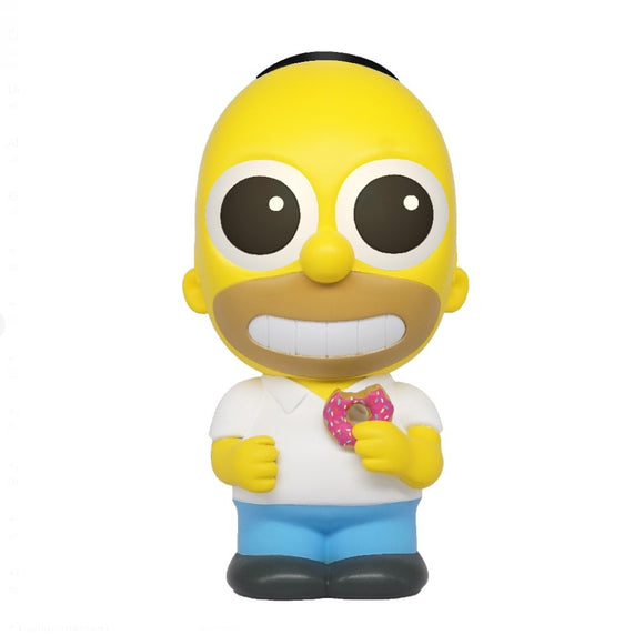 The Simpsons Homer with Donut Chibi Figural PVC Coin Bank