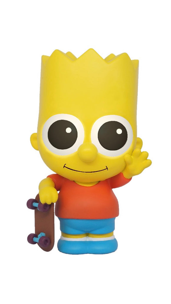 The Simpsons Bart with Skateboard Figural PVC Coin Bank